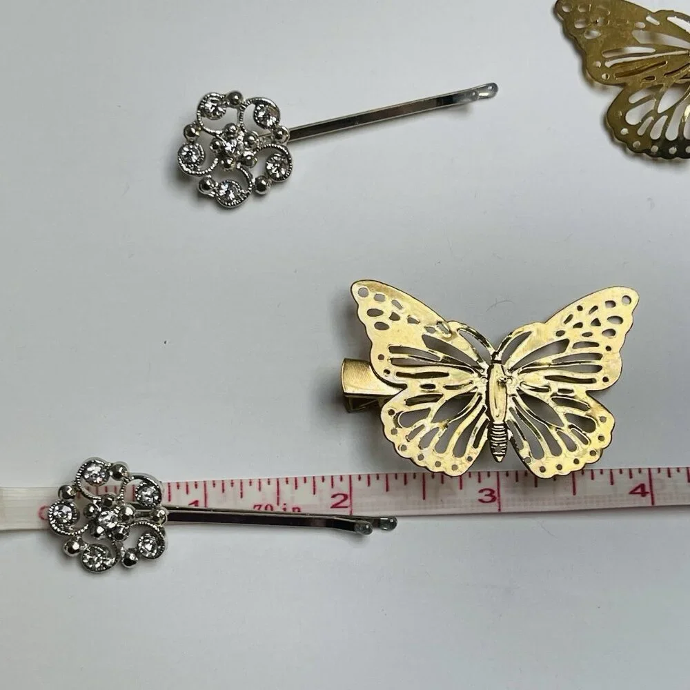 N/A silver floral